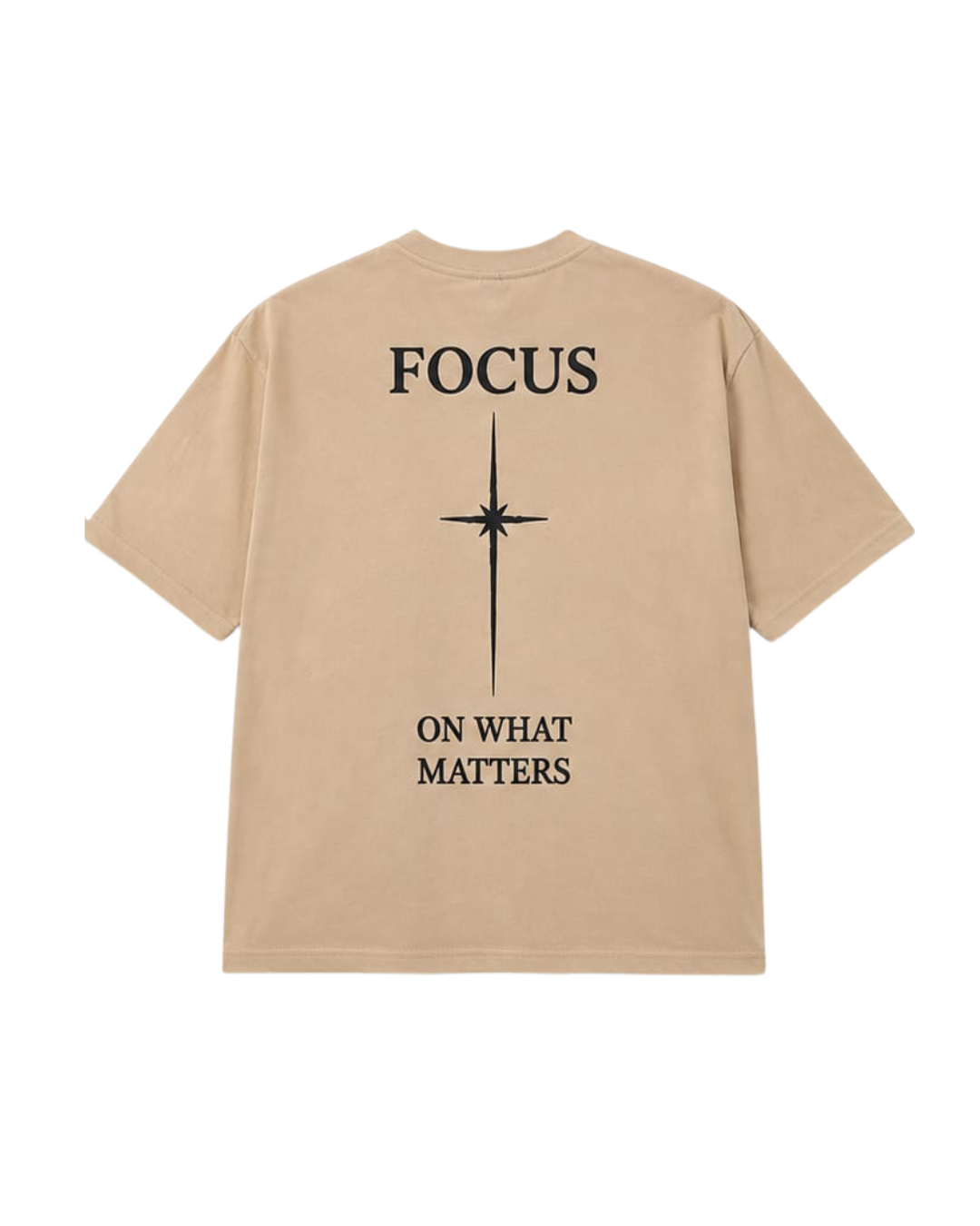 Focus On What Matters Oversized Tee